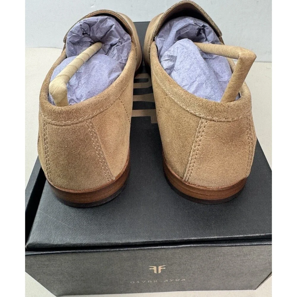 Frye Men’s Graham Penny Loafers Shoes in Dune Size: 9 M